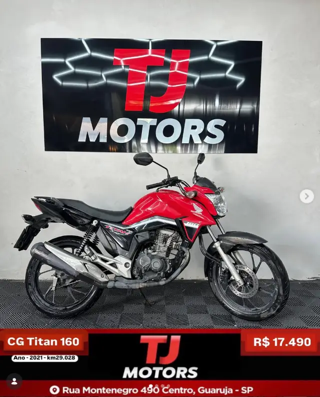 Moto Honda CG 160 2021 Titan
