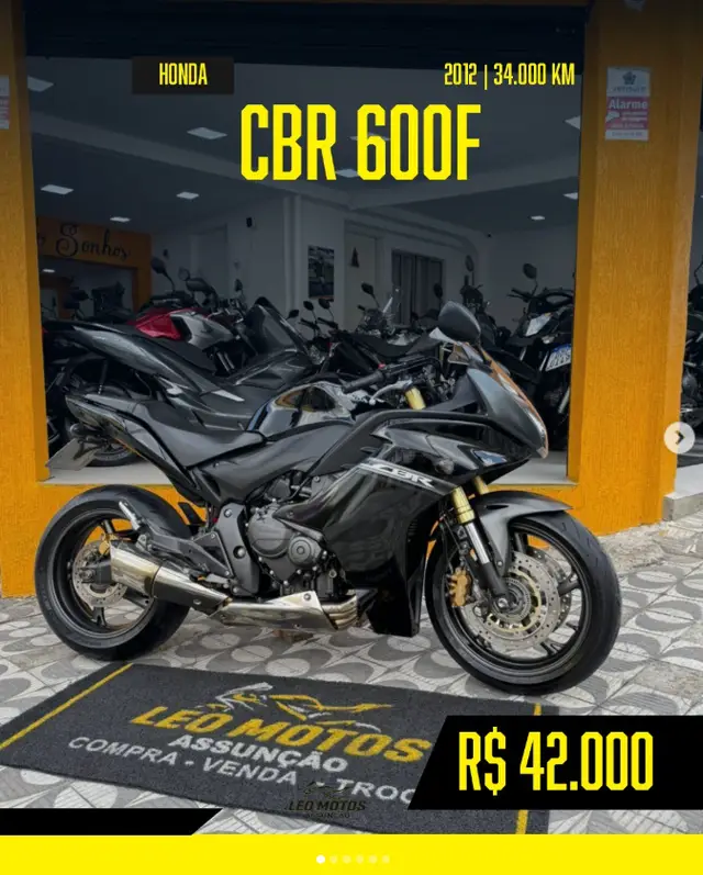 Moto Honda CBR 600 2012 F (Standard)