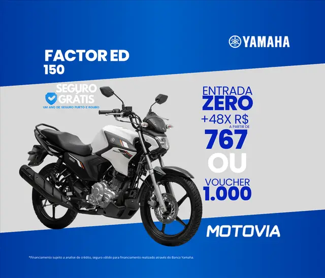 Moto Yamaha YBR 150 Factor 2025 Standard