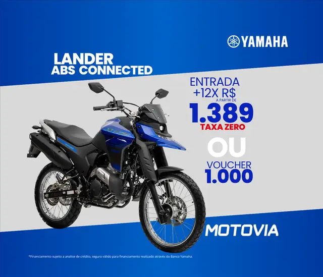 Moto Yamaha XTZ 250 Lander 2026 Connected