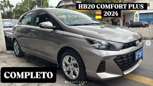 Carro Hyundai HB20 2024 Comfort Plus 1.0 (Mec.)