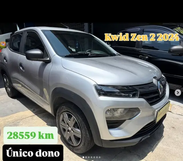 Carro Renault Kwid 2024 Zen 1.0 12v SCe (Flex)
