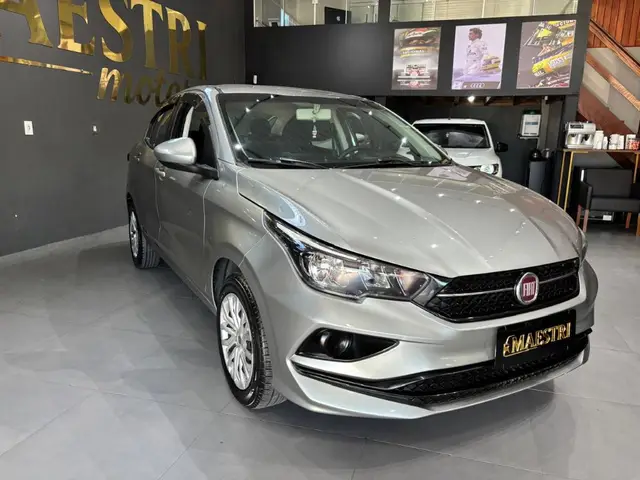 Carro Fiat Cronos 2019 1.3 Drive Firefly (Flex)