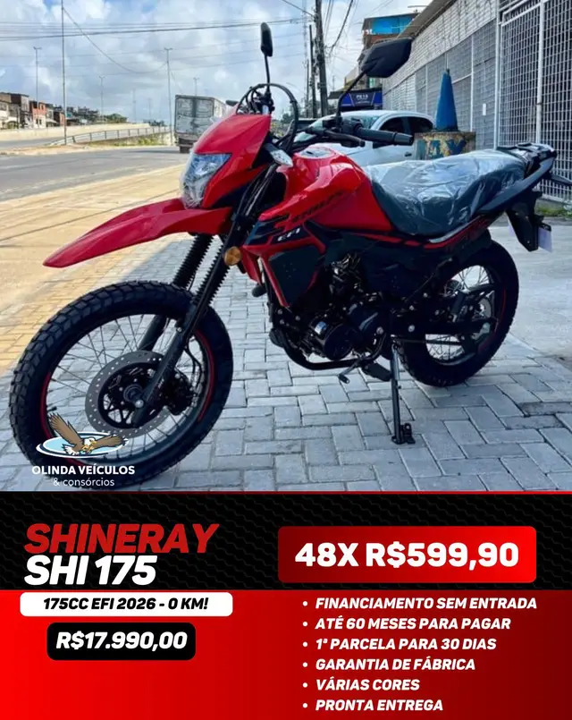 Moto Shineray SHI 175 2026 EFI