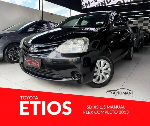 Carro Toyota Etios Sedan 2013 XS 1.5 (Flex)