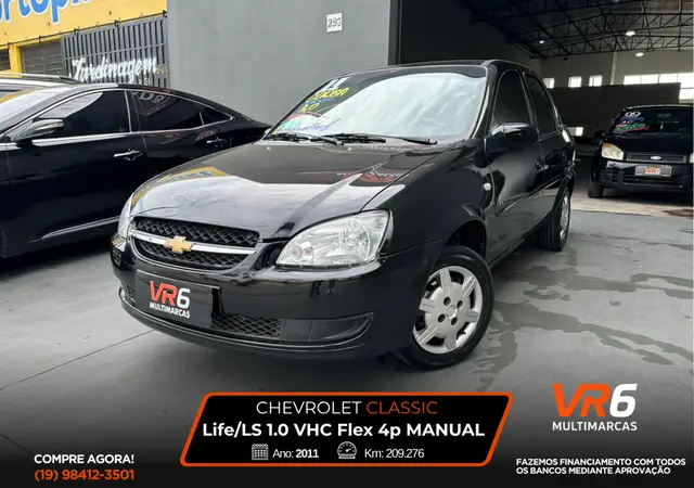 Carro Chevrolet Classic 2011 LS VHC E 1.0 (Flex)