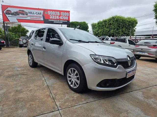 Carro Renault Sandero 2019 Authentique 1.0 12V SCe (Flex)