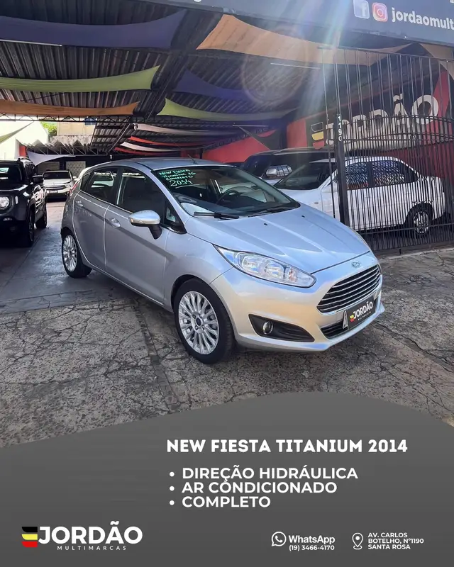 Carro Ford New Fiesta Hatch 2014 New Fiesta Titanium 1.6 16V PowerShift