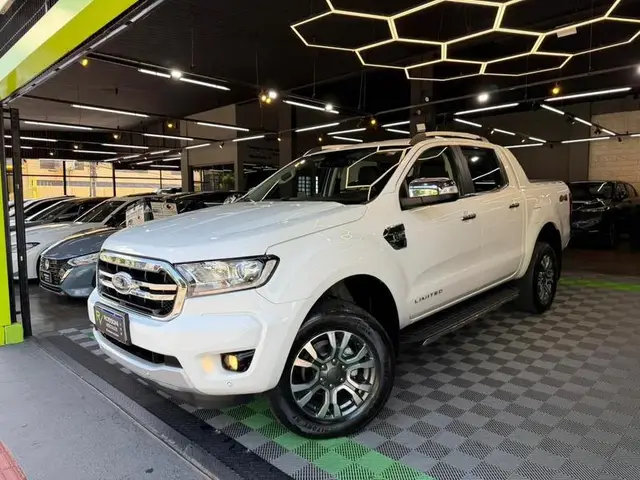 Carro Ford Ranger Cabine Dupla 2021 Limited 3.2 Turbodiesel 20V 4x4 (Aut)