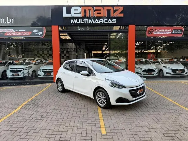 Carro Peugeot 208 2019 Active 1.2 12V (Flex)