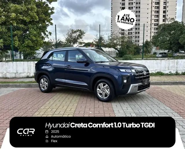 Carro Hyundai Creta 2025 Comfort 1.0 Turbo (Aut) (Flex)