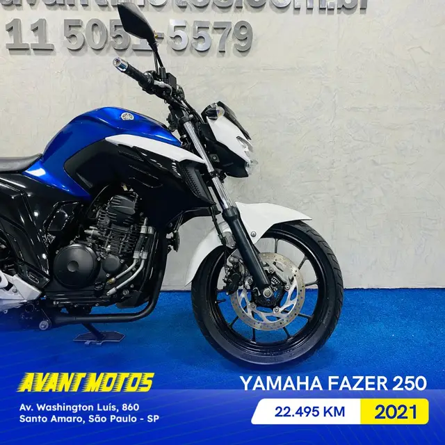 Moto Yamaha YS 250 Fazer 2021 ABS