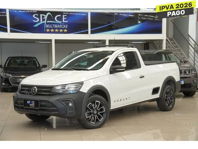 Carro Volkswagen Saveiro 2024 Robust CS 1.6