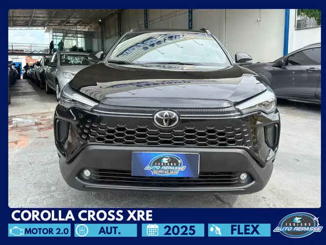 Carro Toyota Corolla Cross 2025 XRE 2.0