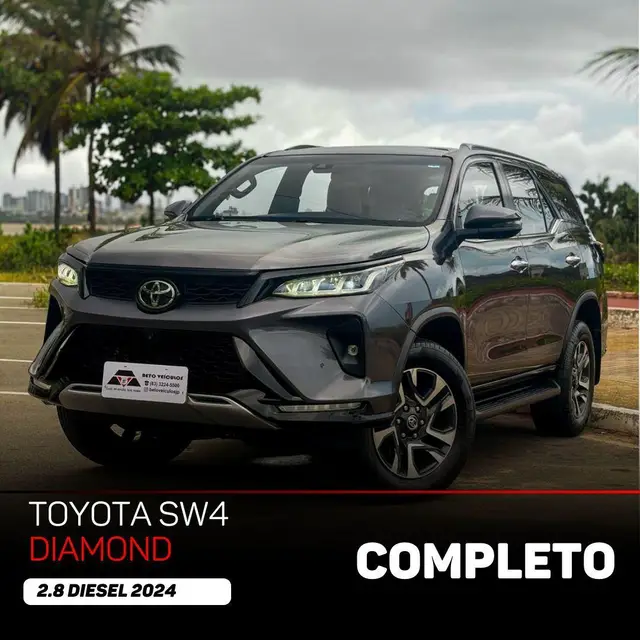 Carro Toyota Hilux SW4 2024 SRX Plat. 4x4 2.8 TB Diesel Automatico.
