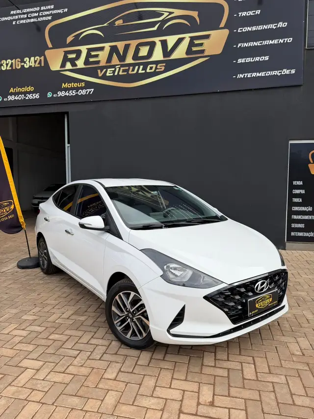 Carro Hyundai HB20S 2022 Platinum Bluelink 1.0 Turbo (Aut.)