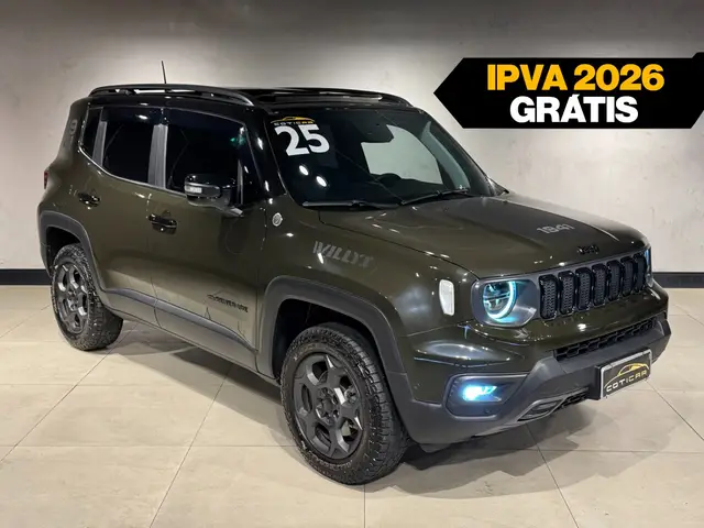 Carro Jeep Renegade 2025 Willys T270 1.3 Turbo 4x4