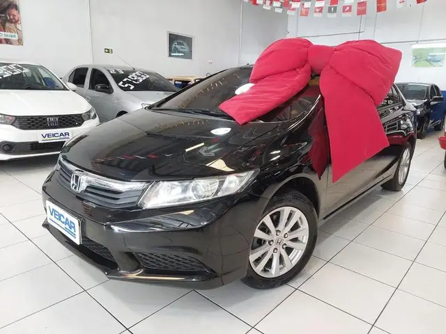 Carro Honda Civic 2014 New  LXS 1.8 16V i-VTEC (Aut) (Flex)
