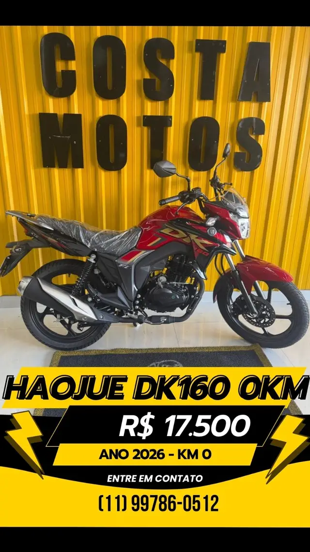 Moto Haojue DK 160 2026 S