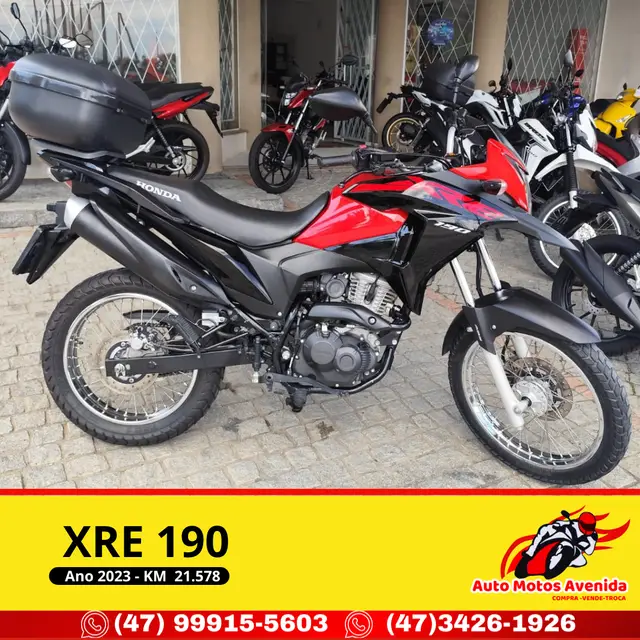 Moto Honda XRE 190 2023 ABS