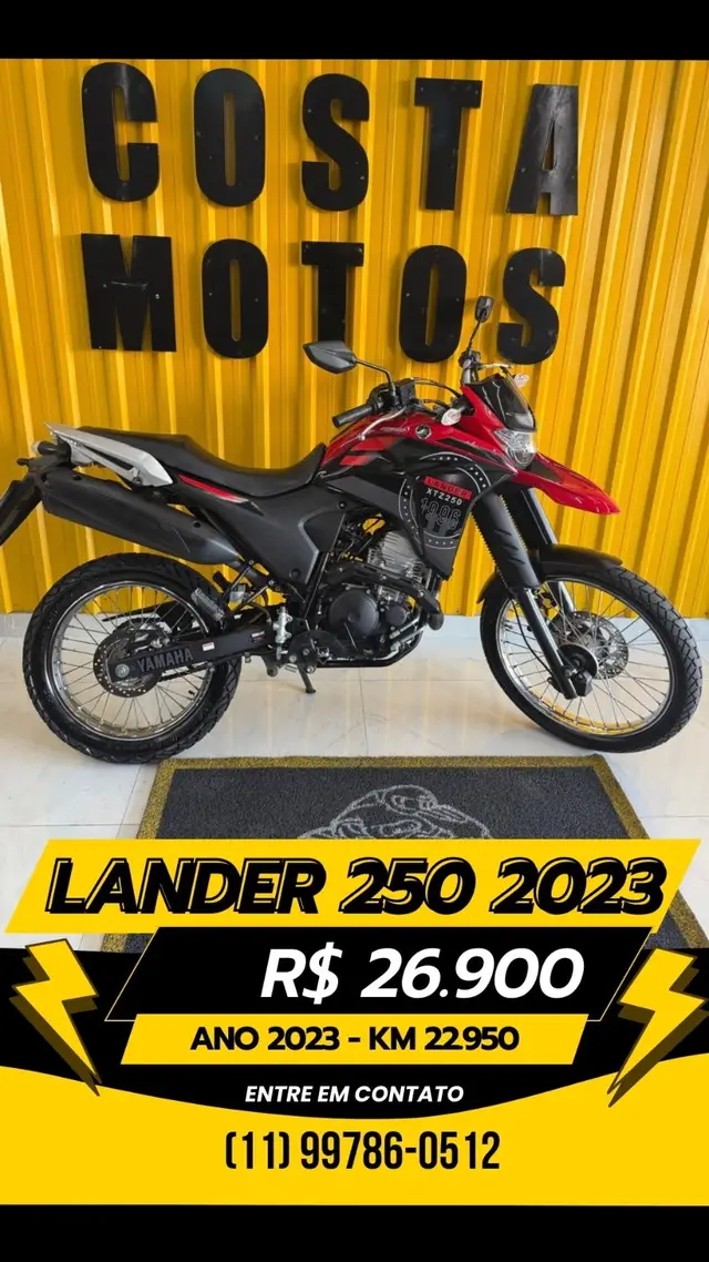 Moto Yamaha XTZ 250 Lander 2023 ABS