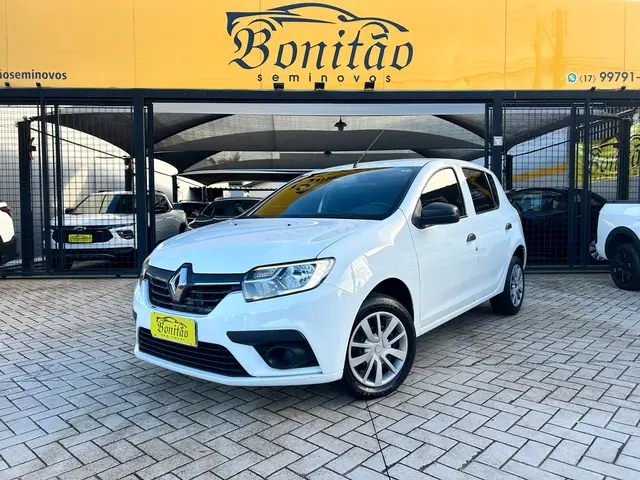 Carro Renault Sandero 2020 Life 1.0 12V SCe (Flex)