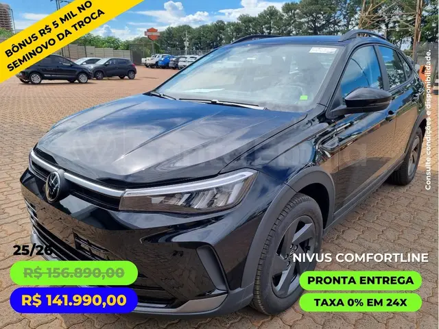 Carro Volkswagen Nivus 2026 Comfortline 200 TSI