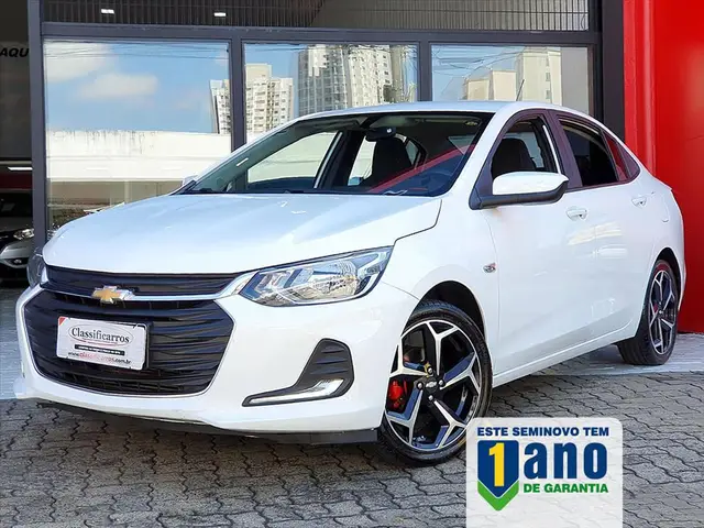 Carro Chevrolet Onix Plus 2020 1.0 LTZ Turbo Flex (Aut)