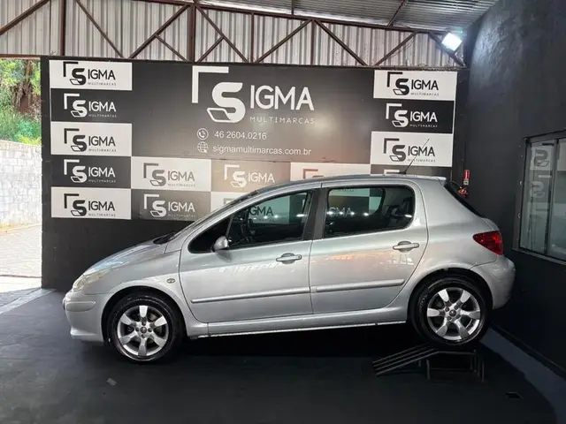 Carro Peugeot 307 2008 Hatch. Feline 2.0 16V (aut)