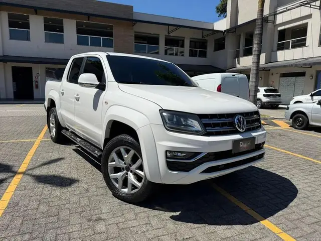 Carro Volkswagen Amarok 2017 2.0 CD 4x4 TDi Highline (Aut)