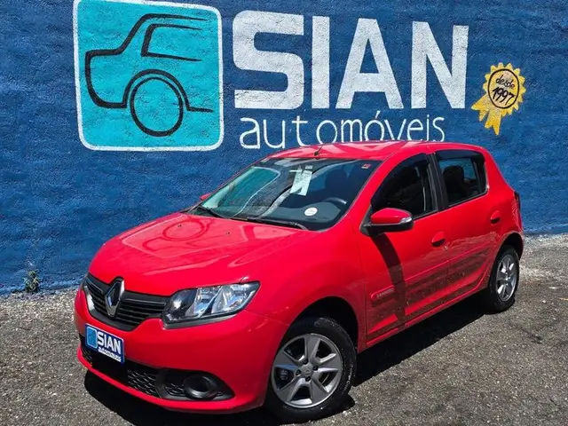 Carro Renault Sandero 2017 Expression Pack Avantage 1.6 8V Hi-Power