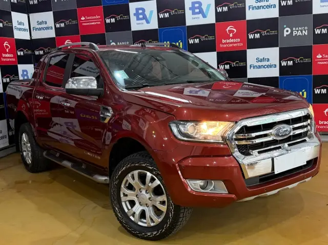 Carro Ford Ranger Cabine Dupla 2017 Ranger 3.2 Limited CD 4x4 (Aut)