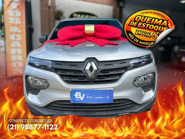 Carro Renault Kwid 2025 Zen 1.0 12v SCe (Flex)