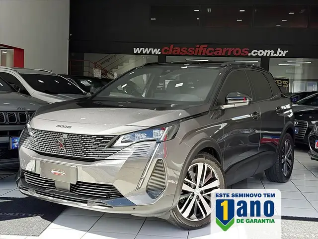 Carro Peugeot 3008 2022 GT Pack 1.6 THP (Aut)