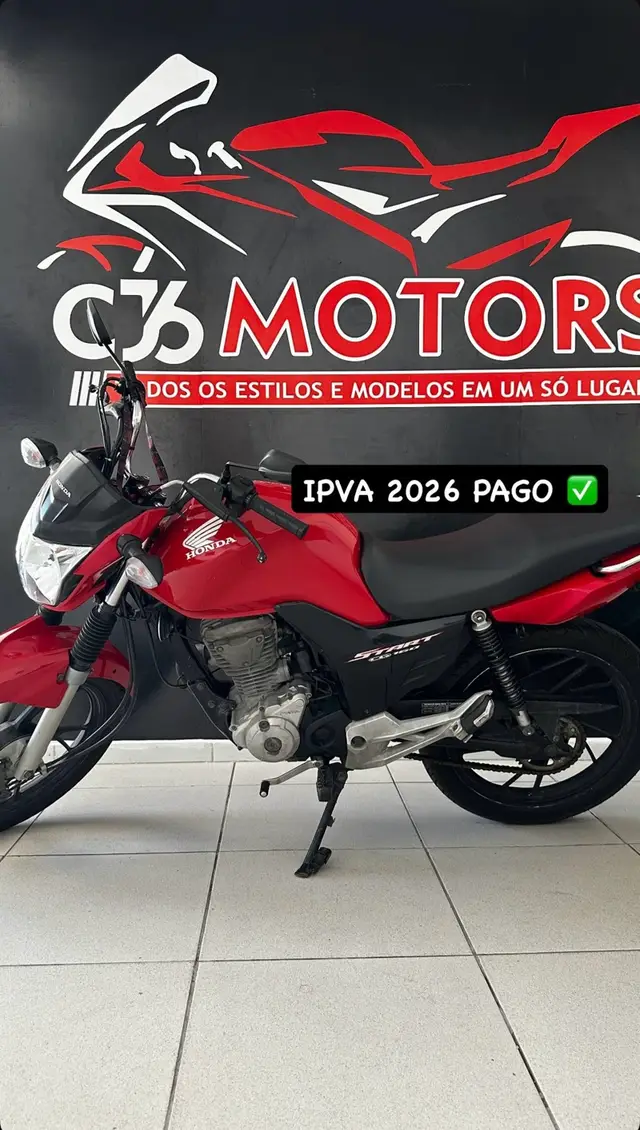 Moto Honda CG 160 2022 Start