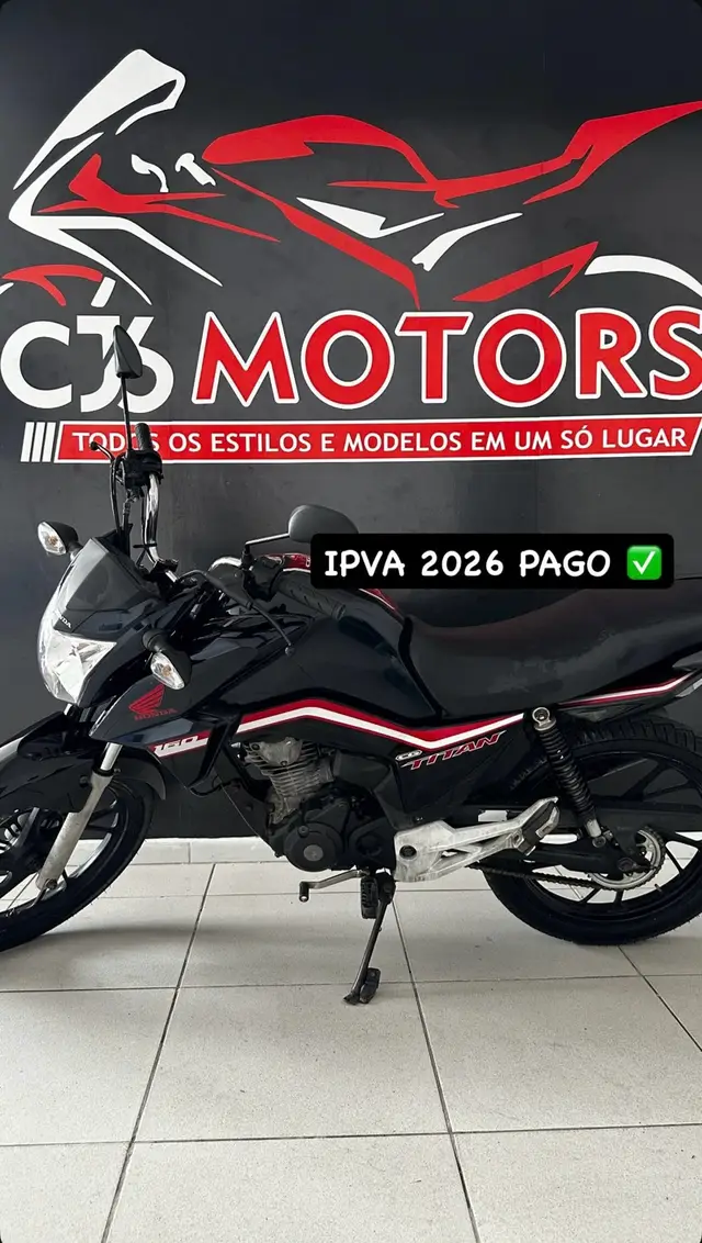 Moto Honda CG 160 2021 Titan