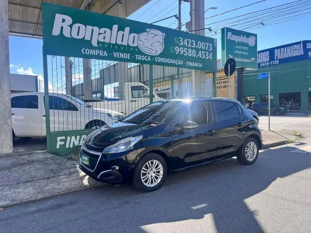 Carro Peugeot 208 2017 Active 1.2 12V (Flex)