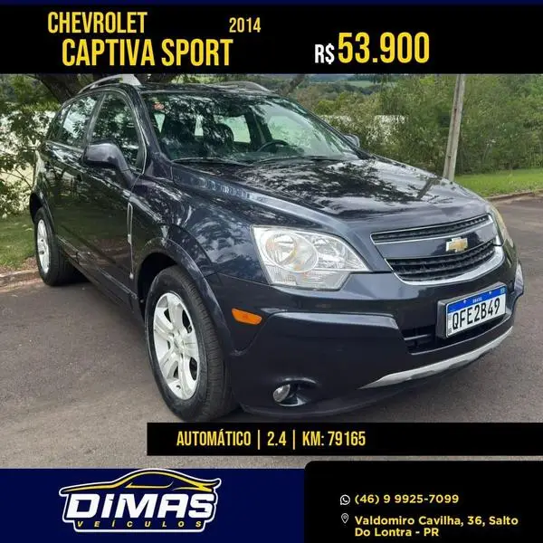 Carro Chevrolet Captiva 2014 2.4 16V (Aut)