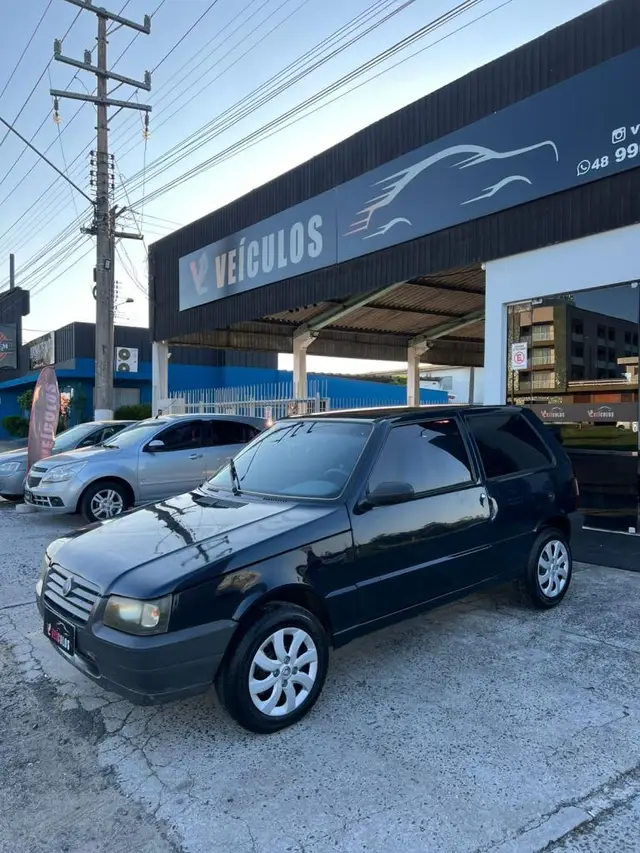 Carro Fiat Uno Mille 2007 Fire 1.0 (Flex)