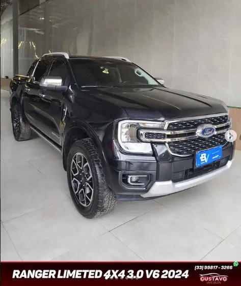 Carro Ford Ranger Cabine Dupla 2024 Ranger XLS 4x4 3.0 Diesel Aut. (Cabine Dupla)