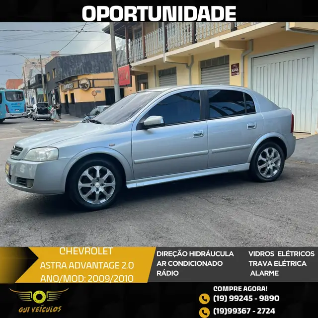 Carro Chevrolet Astra Hatch 2010 Advantage 2.0 (Flex)