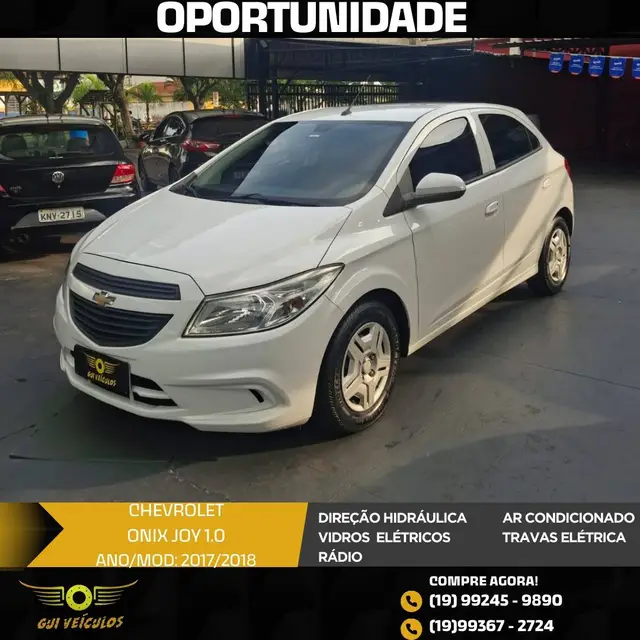 Carro Chevrolet Onix 2018 1.0 Joy SPE/4