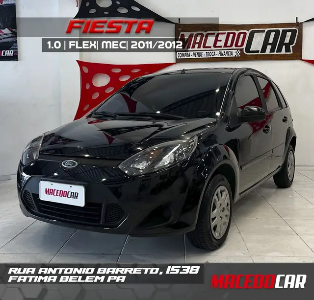 Carro Ford Fiesta Hatch 2012 1.0 (Flex)