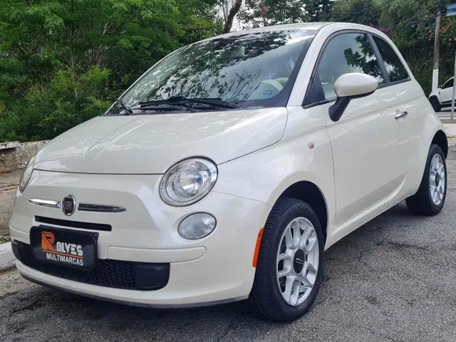 Carro Fiat 500 2014 Cult Dualogic 1.4 Evo (Flex)