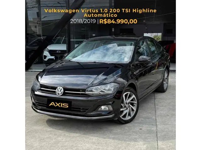 Carro Volkswagen Virtus 2019 1.0 200 TSI Highline (Flex) (Aut)