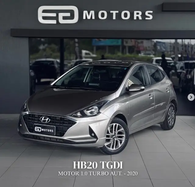 Carro Hyundai HB20 2020 1.0 TGDI Evolution (Aut)
