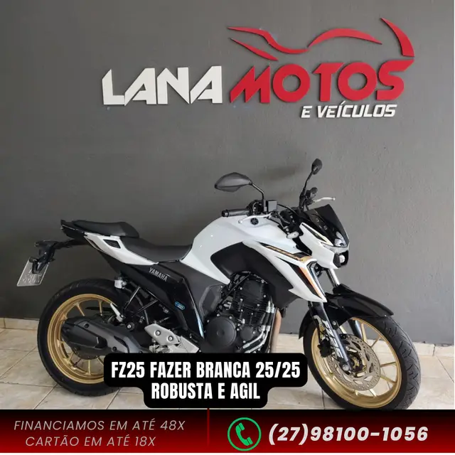 Moto Yamaha Fazer FZ25 2025 Connected