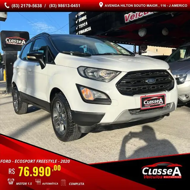 Carro Ford EcoSport 2020 Freestyle 1.5 (Aut) (Flex)