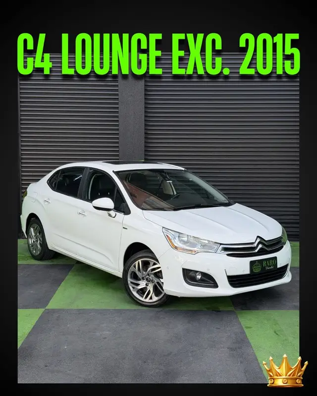 Carro Citroën C4 Lounge 2015 Exclusive 1.6 THP (Flex) (Aut)