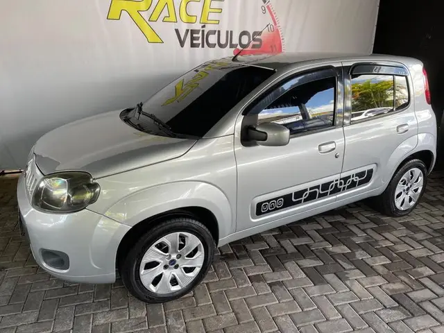 Carro Fiat Uno Mille 2013 Uno Mille Celeb. WAY ECON. 1.0 F.Flex 4p